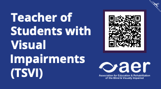 Teacher of Students with Visual Impairments (TSVI) 2x3.5 Business Card Teacher of Students with Visual Impairments (TSVI) 2x3.5 Business Card