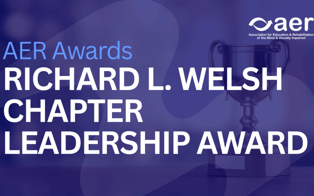 Richard L. Welsh Chapter Leadership Award