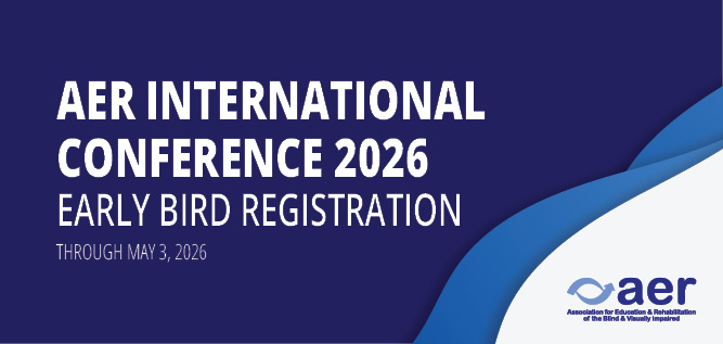 AER International Conference 2026 Early Bird Registration with an end date of May 3, 2026, displayed on a blue banner with the AER logo.