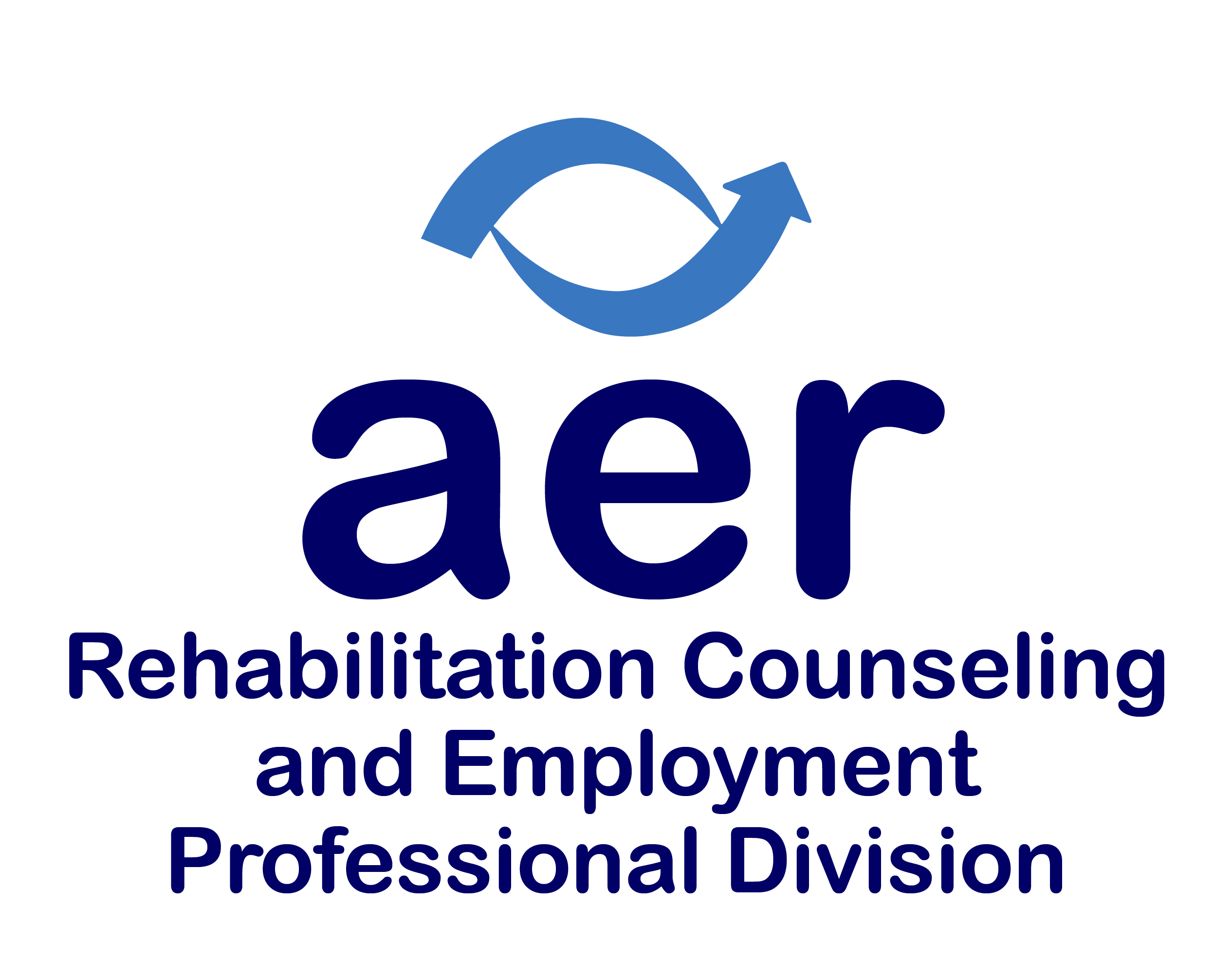 AER Rehabilitation Counseling and Employment Professional Division Logo