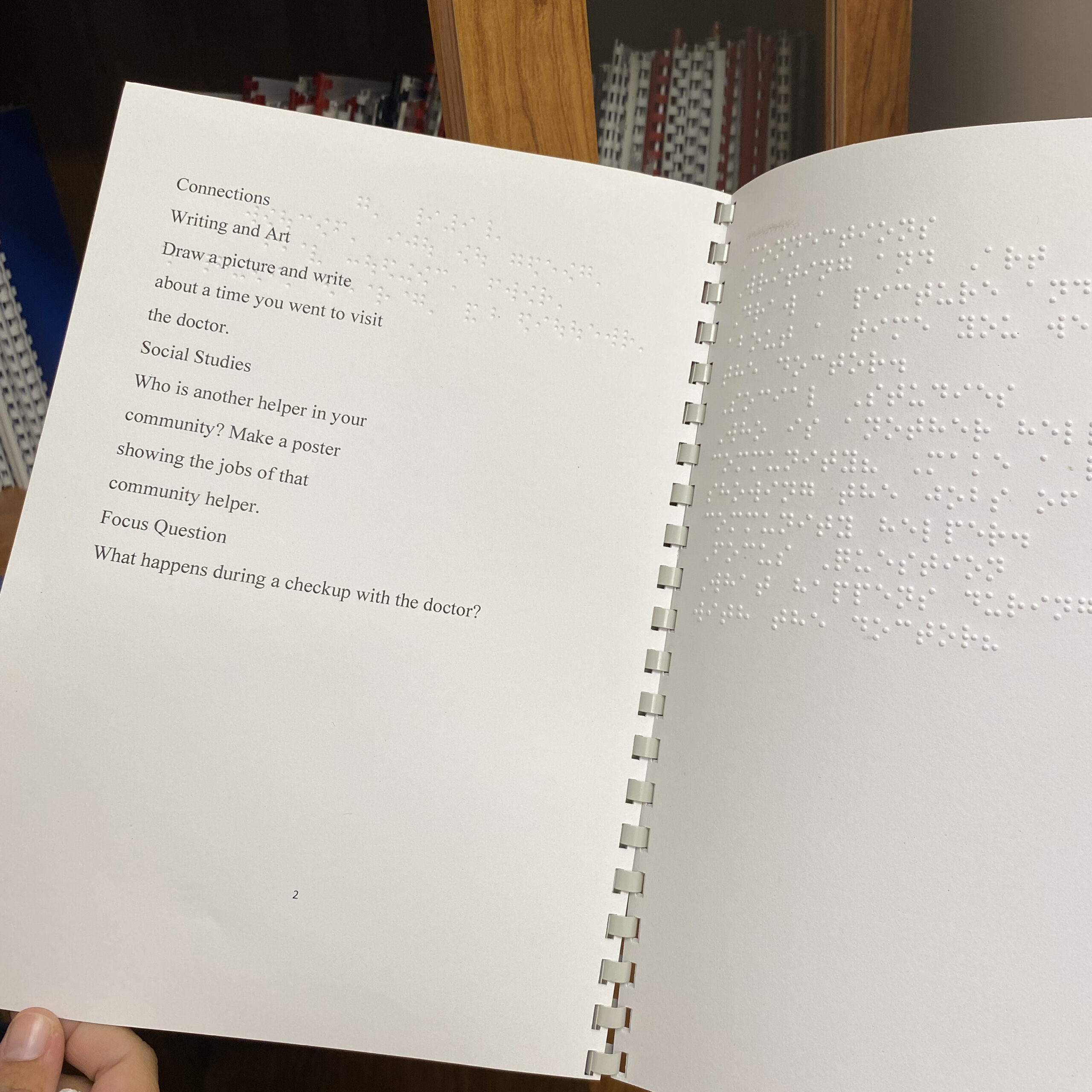 Lessons in Braille